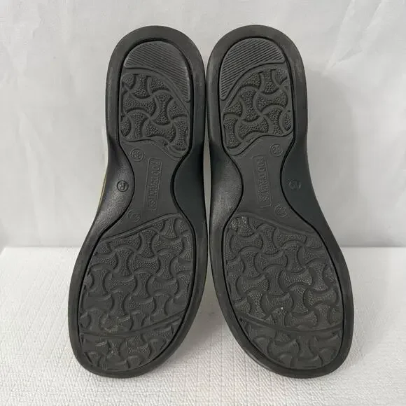 Footprints by Birkenstock Shoes Womens Size 8 Narrow Brown Leather Portugal 39